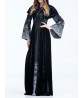 Halloween Women Costume Vampire Cosplay Hooded Party Maxi Dress