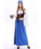 Halloween Court Sexy Maid Cosplay Costume Party Dress