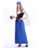 Halloween Court Sexy Maid Cosplay Costume Party Dress