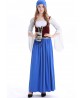 Halloween Court Sexy Maid Cosplay Costume Party Dress