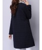 Vintage Solid Open Stitch Long Sleeve Loose Women Coat