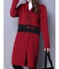 Vintage Button Patchwork Long Sleeve Chinese Style Loose Coat