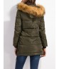 Casual Hooded Long Sleeve Zipper Thick Warm Down Coat