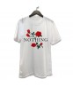 Nothing Letter Print Rose T-Shirt Women Summer Casual Short Sleeve Female Plus Size Tops Shirts