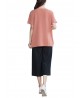 Casual Women Short Sleeve Pure Color Loose T-shirts