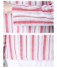 Women Long Sleeve Stripe Irregular Hem Spring T-shirts