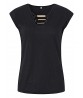 Black Sexy V-Neck Bandage Short Sleeve Women Casual T-shirts