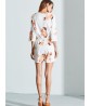 Sexy Women V-Neck Floral Printed Summer Party Jumpsuit