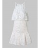 Casual Women Sexy Lace Sleeveless Sling Back Zipper Jumpsuit