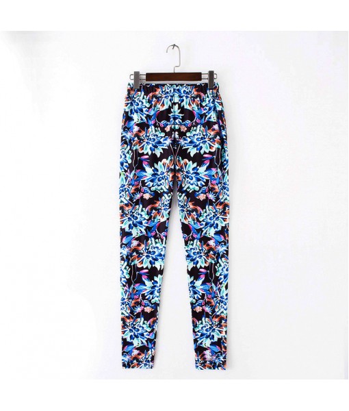 Women Ladies Slim Fit Floral Print ...