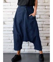 Casual Women Denim Pocket...