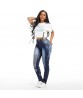 Women`s Fashion Jeans Ripped Baggar Pants Boyfriend Demin Biker Jeans