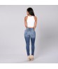 Sexy Women Ladies High Waist Slim Skinny Jeans Stretch Pencil Denim Pants