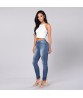 Sexy Women Ladies High Waist Slim Skinny Jeans Stretch Pencil Denim Pants