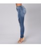 Sexy Women Ladies High Waist Slim Skinny Jeans Stretch Pencil Denim Pants