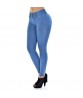 Fashion Women Sexy Solid Jeans Pants Skinny Stretch Denim Jeans Pencil Pants Trousers