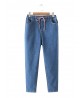 Fashion Women Denim Pockets Harem Jeans