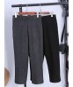 Casual Solid High Waist Harem Wide Leg Pants