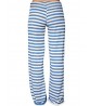 Casual Loose Stripe Elastic Waist Women Pants