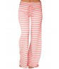 Casual Loose Stripe Elastic Waist Women Pants