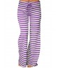 Casual Loose Stripe Elastic Waist Women Pants