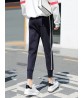 Women Casual High Elastic Waist Velvet Thick Harem Pants