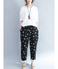 Women Printed Loose High Waist Harem Pants